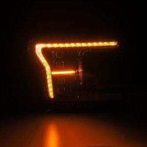 Ford F-150 Headlights - AlphaRex - NOVA LED Projector - Alpha Black - `18-`20