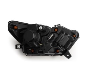 Ford Mustang Headlights - AlphaRex - NOVA LED Projector - Black - `15-`17