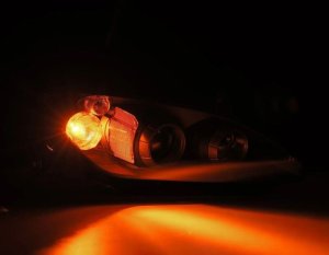 Honda S2000 Headlights - AlphaRex - LUXX-Series Projector - Black - `99-`09