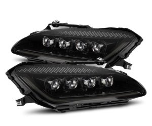 Honda S2000 Headlights - AlphaRex - NOVA-Series Projector LED - Alpha-Black - `99-`09