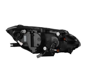 Honda S2000 Headlights - AlphaRex - NOVA-Series Projector LED - Black - `99-`09