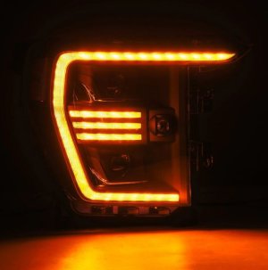 Ford F150 Headlights - AlphaRex - PRO-Series Projector - Black - `21-`22