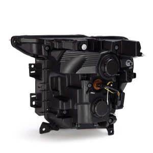 Ford F150 Headlights - AlphaRex - PRO-Series Projector w/Activ Light/Seq Signal - Alpha-Black - `21-`22