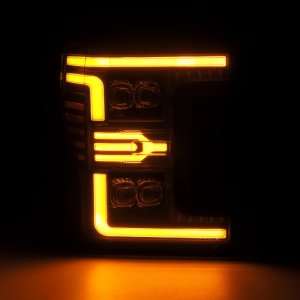 Ford F-350 Headlights - AlphaRex - NOVA-Series LED Projector - Alpha Black - `17-`19 Ford F-350 Headlights - AlphaRex - NOVA-Series LED Projector - Alpha Black - `17-`19