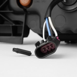 Ford F-250 Headlights - AlphaRex - NOVA-Series LED Projector - Black - `17-`19