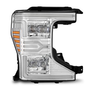 Ford F-450 Headlights - AlphaRex - NOVA-Series LED Proj - Chrome - `20-`22