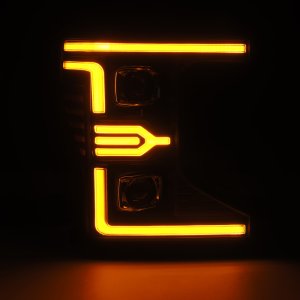 Ford F-350 Headlights - AlphaRex - LUXX-Series LED Projector - Black - `20-`22 Ford F-350 Headlights - AlphaRex - LUXX-Series LED Projector - Black - `20-`22