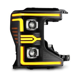 Ford F-350 Headlights - AlphaRex - LUXX-Series LED Projector - Black - `20-`22 Ford F-350 Headlights - AlphaRex - LUXX-Series LED Projector - Black - `20-`22