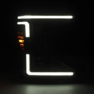 Ford F-450 Headlights - AlphaRex - LUXX-Series - Alpha-Black - `20-`22 Ford F-450 Headlights - AlphaRex - LUXX-Series - Alpha-Black - `20-`22