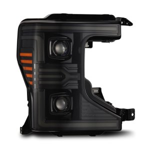 Ford F-450 Headlights - AlphaRex - LUXX-Series - Alpha-Black - `20-`22