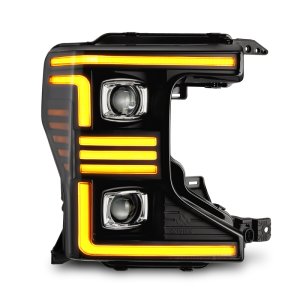 Ford F150 Headlights - AlphaRex - Pro-Series Projector - Black - `20-`22