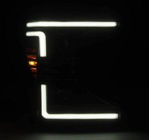 Ford F150 Headlights - AlphaRex - PRO-Series Projector - Alpha Black - `20-`22