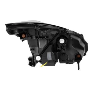 Nissan GT-R Headlights - AlphaRex - NOVA-Series LED Projector - Black - `09-`25