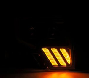 Ford F-150 Headlights - AlphaRex - PRO-Series Projector - Black - `09-`14