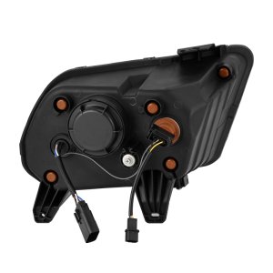 Ford Mustang Headlights - AlphaRex - NOVA LED Projector - Alpha-Black - `13-`14