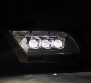 Ford Mustang Headlights - AlphaRex - NOVA-Series LED Projector - Alpha Black - `10-`12 Ford Mustang Headlights - AlphaRex - NOVA-Series LED Projector - Alpha Black - `10-`12