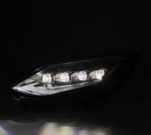Nissan Z Headlights - AlphaRex - NOVA-Series LED Projector with Activation Light & Sequential Signal - Alpha Black - `23-`24 Nissan Z Headlights - AlphaRex - NOVA-Series LED Projector with Activation Light & Sequential Signal - Alpha Black - `23-`24