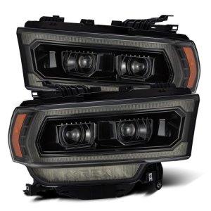 Ram 2500 Headlights - AlphaRex - PRO-Series Projector - Alpha Black - `19-`21