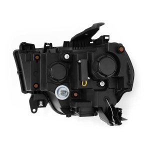 Ram 2500 Headlights - AlphaRex - NOVA LED Proj Headlights Plank Style - Alpha Black - `19-`21