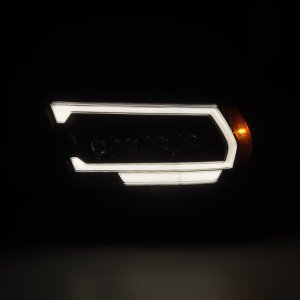 Dodge Ram 1500 Headlights - AlphaRex - NOVA-Series LED Projector - Alpha-Black - `19-`23