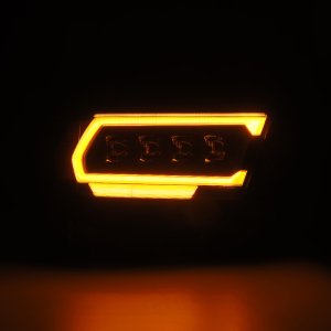 Dodge Ram 1500 Headlights - AlphaRex - NOVA-Series - Black - `19-`23