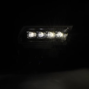 Dodge Ram 1500 Headlights - AlphaRex - NOVA-Series - Black - `19-`23