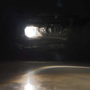 Toyota 4Runner Headlights - AlphaRex - PRO-Series - Alpha Black - `10-`13