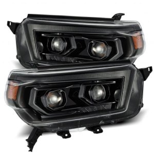 Toyota 4Runner Headlights - AlphaRex - PRO-Series - Alpha Black - `10-`13