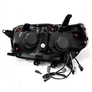 Toyota 4Runner Headlights - AlphaRex - NOVA LED Projector - Alpha-Black - `10-`13