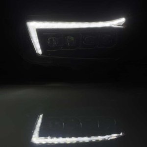 Toyota 4Runner Headlights - AlphaRex - NOVA LED Projector - Black - `10-`13