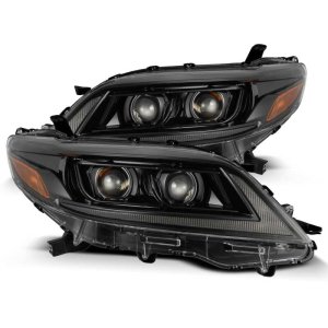 Toyota Sienna Headlights - AlphaRex - PRO-Series Projector - Alpha Black - `11-`21