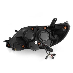 Toyota Sienna Headlights - AlphaRex - LUXX LED Proj Headlights - Alpha Black - `11-`21