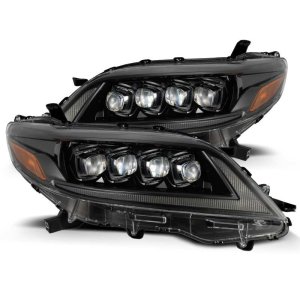 Toyota Sienna Headlights - AlphaRex - LUXX LED Proj - Alpha Black - `11-`21