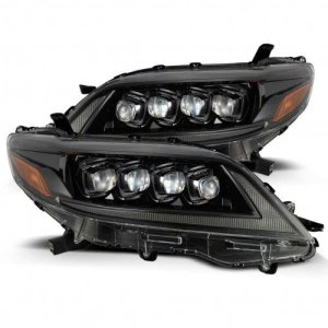 Toyota Sienna Headlights - AlphaRex - LUXX LED Proj - Alpha Black - `11-`21