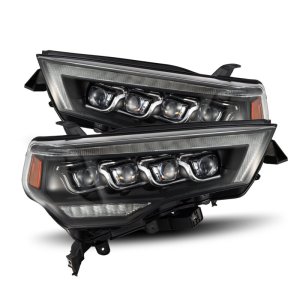 Toyota 4Runner Headlights - AlphaRex - NOVA LED Projector - Black - `14-`22