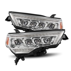 Toyota 4Runner Headlights - AlphaRex - NOVA LED Proj - Chrome - `14-`22