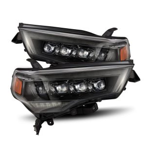 Toyota 4Runner Headlights - AlphaRex - NOVA LED Projector, Alpha-Black - Alpha-Black - `14-`22