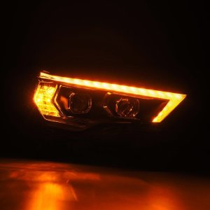 Toyota 4Runner Headlights - AlphaRex - LUXX-Series LED Proj - Black - `14-`22
