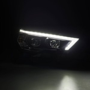 Toyota 4Runner Headlights - AlphaRex - LUXX-Series LED Proj - Black - `14-`22