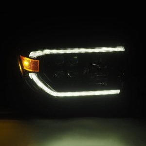 Toyota Tundra Headlights - AlphaRex - NOVA LED Proj - Alpha-Black - `07-`13