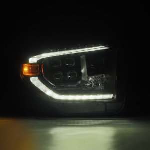 Toyota Tundra Headlights - AlphaRex - NOVA-Series LED Projector - Black - `14-`21
