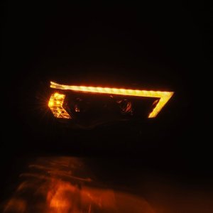 Toyota 4Runner Headlights - AlphaRex - PRO-Series LED Projection with Sequential Signal/DRL - Alpha-Black - `14-`20