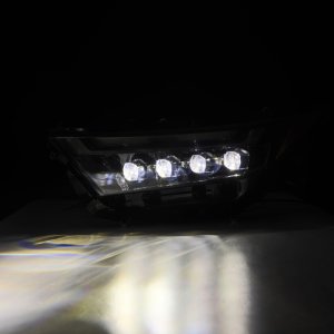 Toyota RAV4 Headlights - AlphaRex - NOVA LED Projector - Alpha-Black - `19-`23