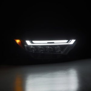Toyota RAV4 Headlights - AlphaRex - NOVA LED Projector - Black - `19-`23