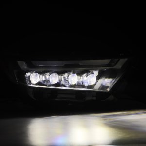 Toyota RAV4 Headlights - AlphaRex - NOVA LED Projector - Black - `19-`23