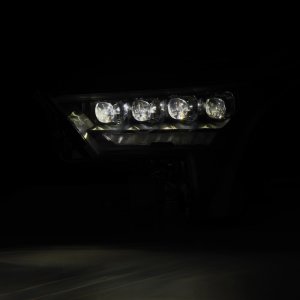Toyota Tundra Headlights - AlphaRex - NOVA-Series - Black - `22-`23