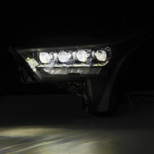 Toyota Tundra Headlights - AlphaRex - NOVA-Series - Black - `22-`23