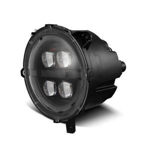 Jeep Gladiator JT Headlights - AlphaRex - Nova-Series Projector with Activ Light/Seq Signal - Alpha-Black - `18-`23