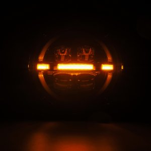 Jeep Wrangler JL Headlights - AlphaRex - Nova-Series Projector with Activ Light/Seq Signal - Alpha-Black - `18-`23