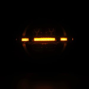 Jeep Wrangler JL Headlights - AlphaRex - Nova-Series LED Proj with Activ Light/Seq Signal/DRL - Black - `18-`23